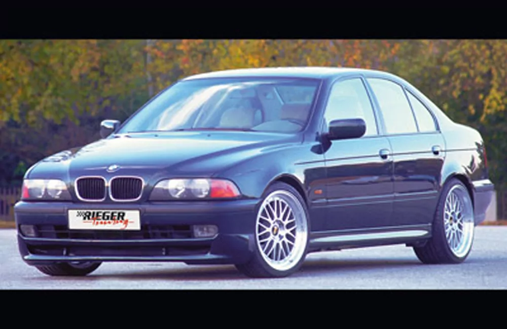 Rieger Spoilerlippe für BMW 5er E39 | Lim. 12.95-12.02 nur für Fzg. mit eckige Nebelscheinwerfer