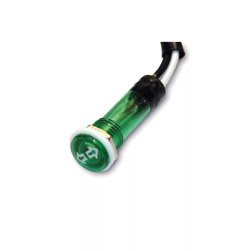 SHIN YO Kontrollleuchte Blinker Grün/Transparent E-Geprüft (1Stck)
