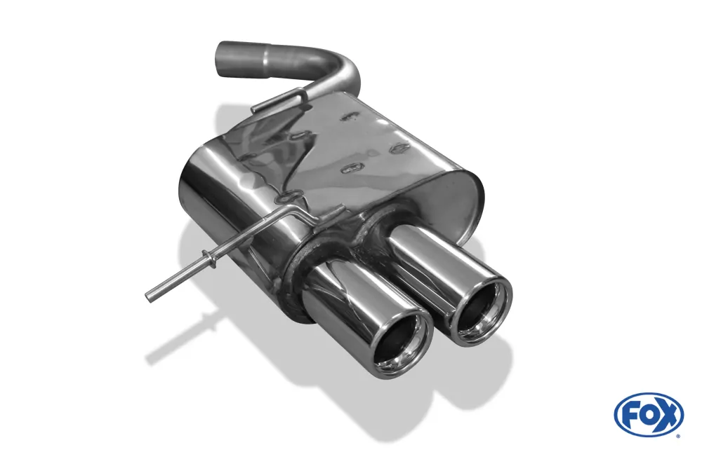 BMW E87 118d 120d  Endschalldämpfer - 2x76 Typ 13