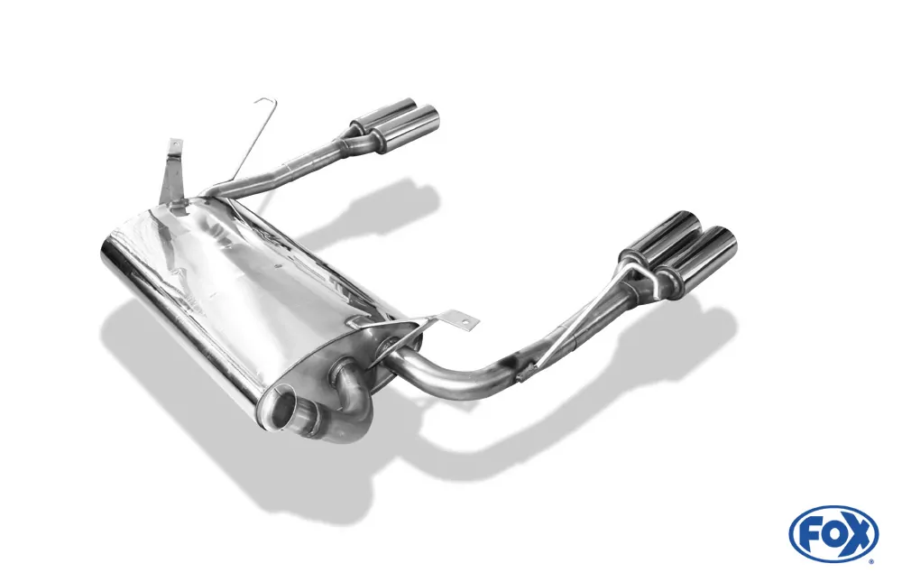 Renault Laguna II K74 - Grandtour  Endschalldämpfer Ausgang rechts/links  - 2x76 Typ 13 rechts/links