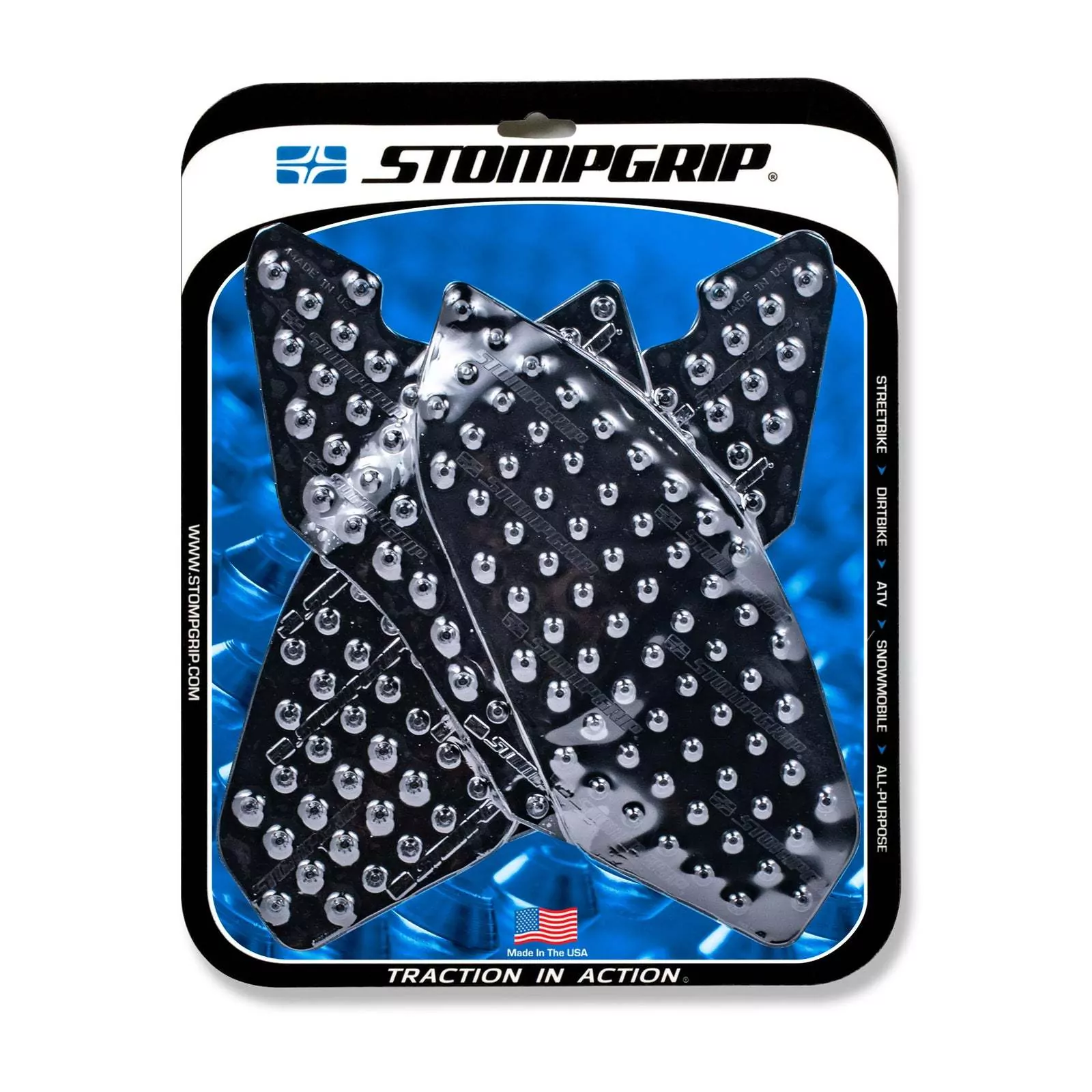 Stompgrip Traction Pad Super Volcano für BMW S 1000 R 14-20 Schwarz