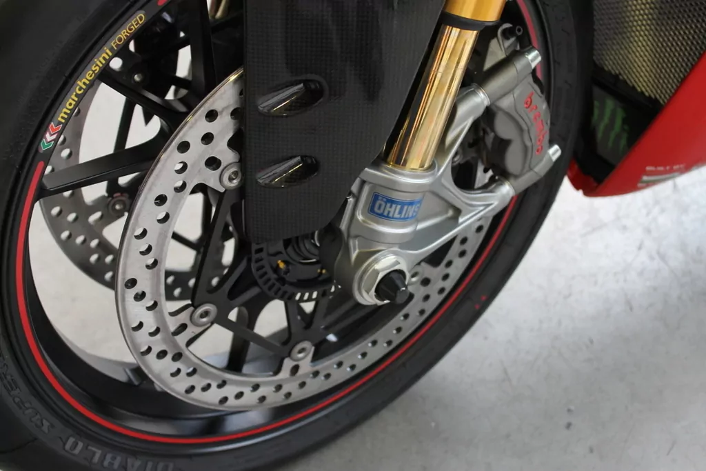 MG Biketec Sturzprotektoren / Protektor - Federgabel für Ducati 848 ab 2008