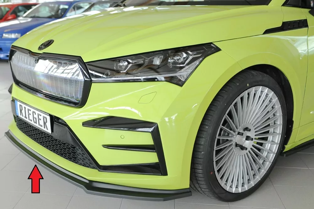 Rieger Spoilerschwert matt schwarz für Skoda Enyaq iV RS (NY) SUV (5AZ) 07.21-