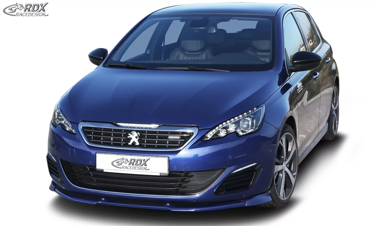 RDX Frontspoiler VARIO-X für PEUGEOT 308 (Typ L) GT / GTi Frontlippe Front Ansatz Vorne Spoilerlippe