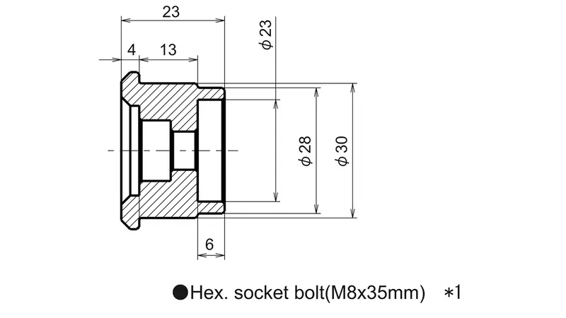 DAYTONA Lenkerendenspiegel Adapter KAWASAKI Z1000/800, ER-6N etc