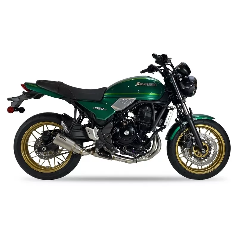 IXIL RB Komplettanlage black mit Kat, KAWASAKI Z 650/650 Ninja, 21-, Z 650 RS, 22 (Euro5) E-geprüft