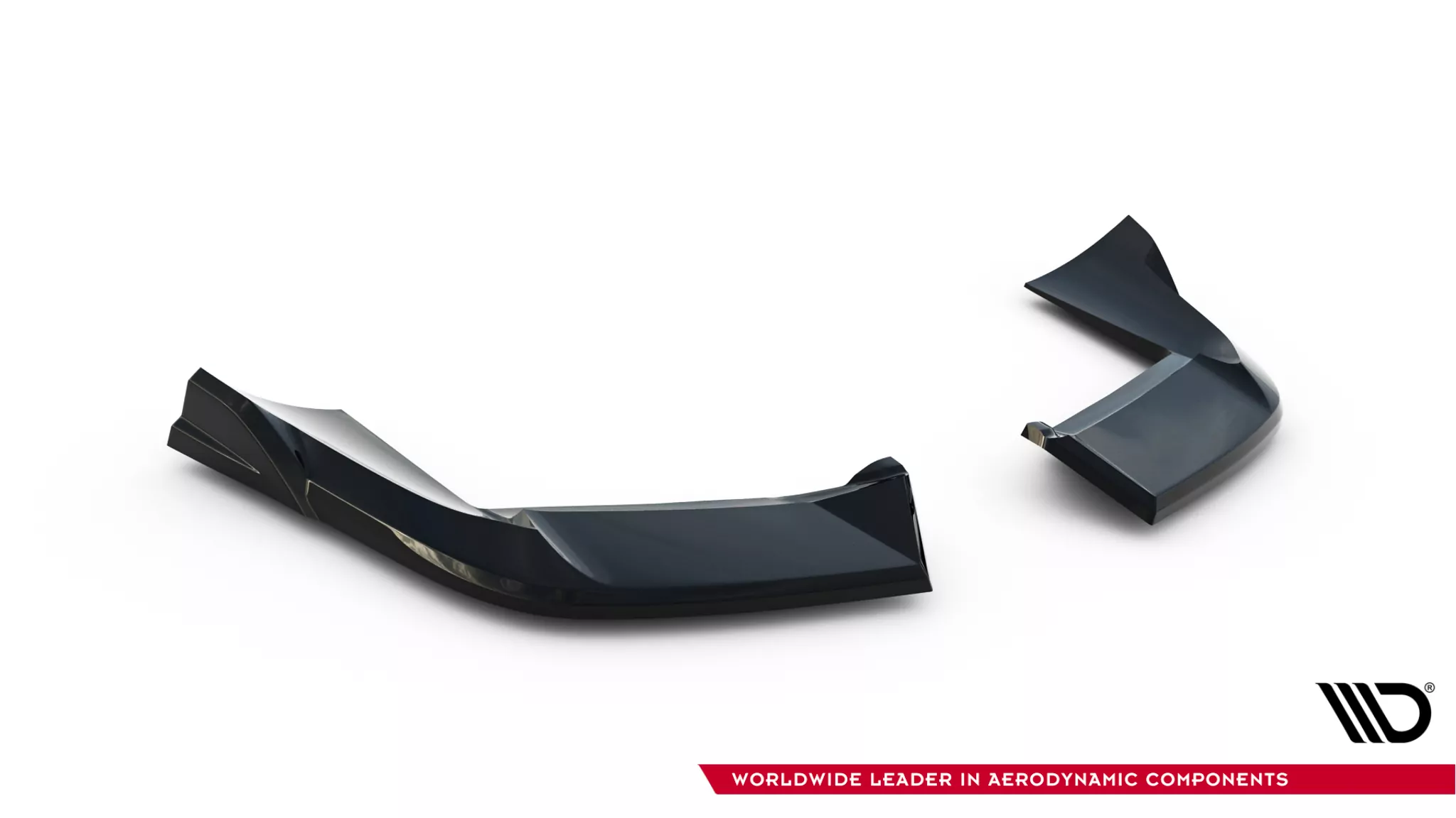 Heck Ansatz Flaps Diffusor Für Porsche Cayenne Sport Design Mk3 Schwarz Hochglanz