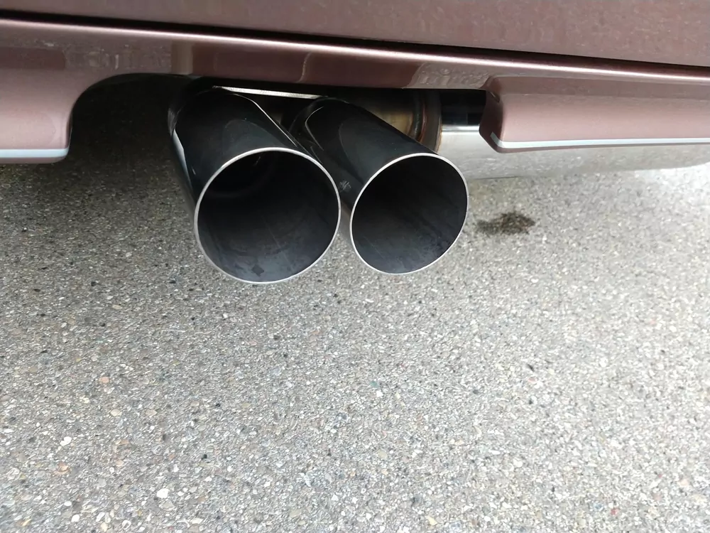 Audi Urquattro  Endschalldämpfer quer Ø76mm - 2x76 Typ 10