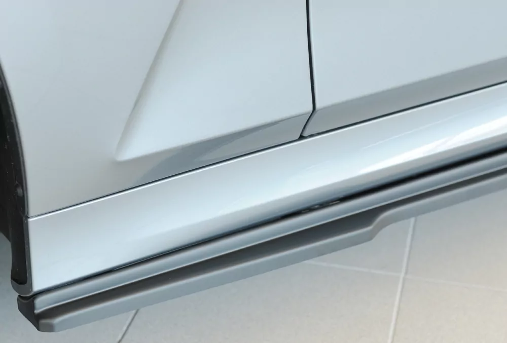 Rieger Seitenschweller links ansatz matt schwarz für BMW 3er G21  (G3K) Touring 07.22- (ab Facelift) LCI