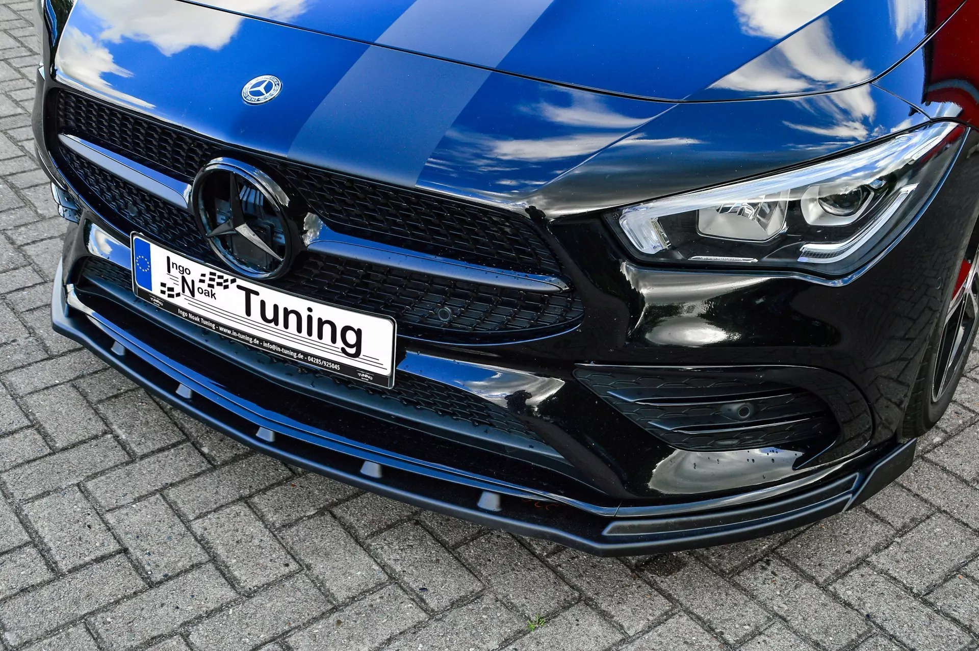 Cuplippe Spoilerlippe mit Wing ABS Mercedes CLA AMG-Line C118 X118