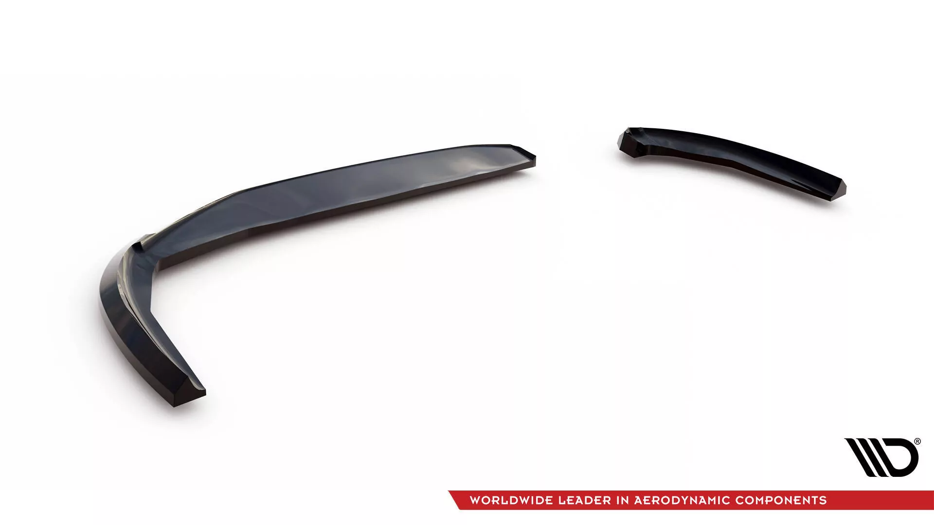 Heck Ansatz Flaps Diffusor Für BMW 1er F40 Schwarz Hochglanz