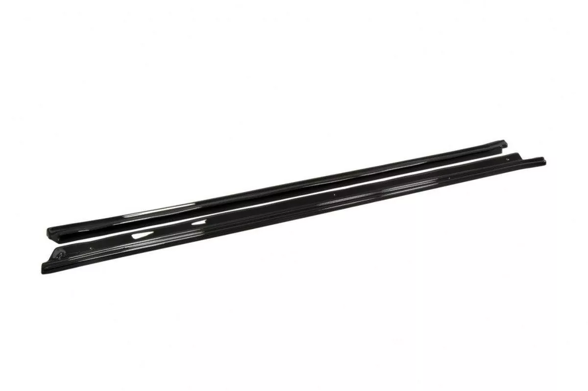 Seitenschweller Ansatz Passend Für Passend Für ALFA ROMEO 159 Schwarz Hochglanz Schwarz Hochglanz