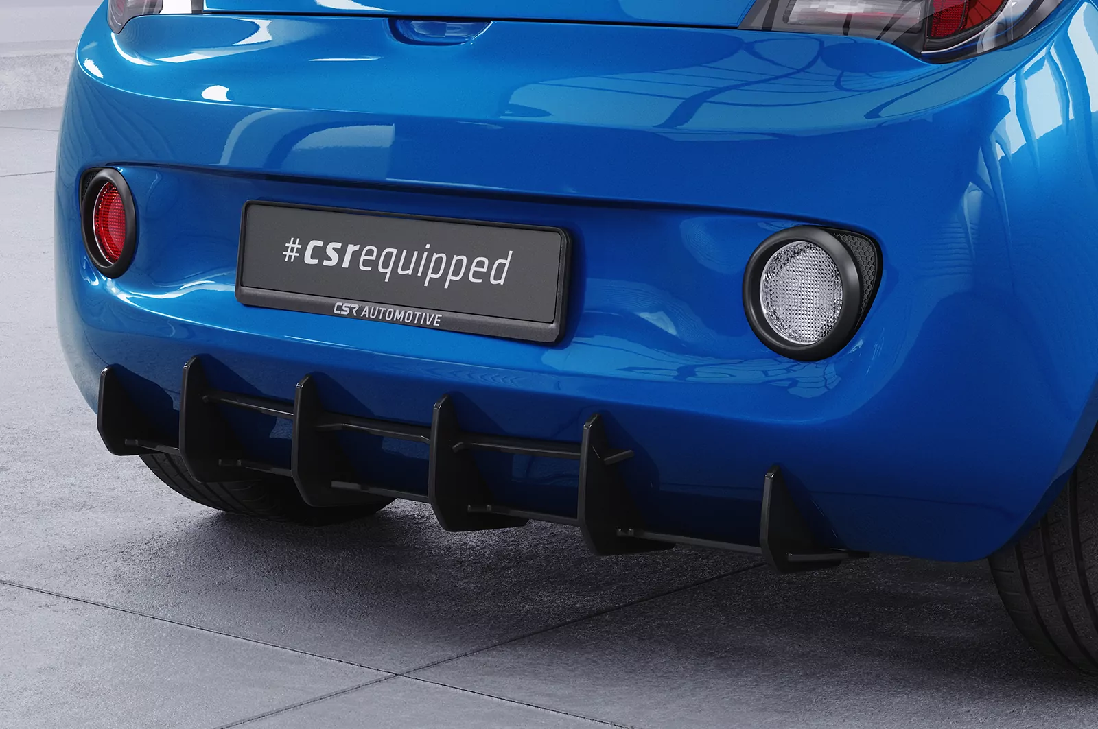 Racing Diffusor / Heckansatz für Opel Adam HA363