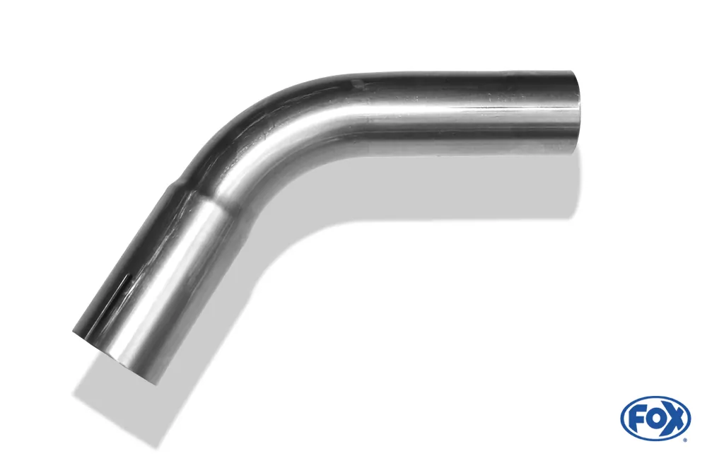 Uni-Rohrbogen 60° geweitet - d1Ø 40mm  Schenkellänge L1: ca. 100mm - Radius: 75mm