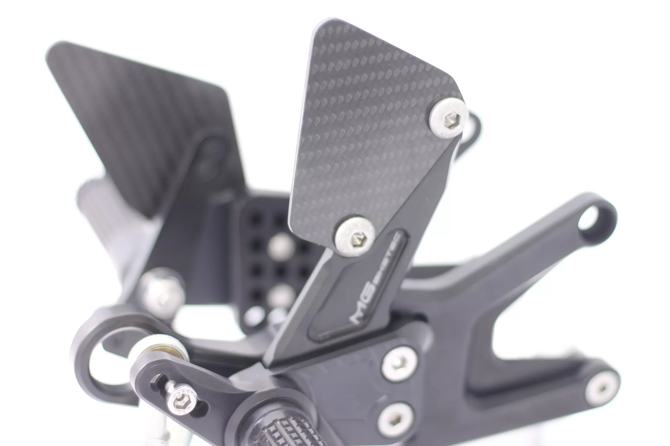 MG Biketec Sportfussrastenanlage / Rastenanlage / Fußrastenanlage mit ABE, gültig in D - A - CH für Triumph Street Triple 765 R / RS ab 2017-2019