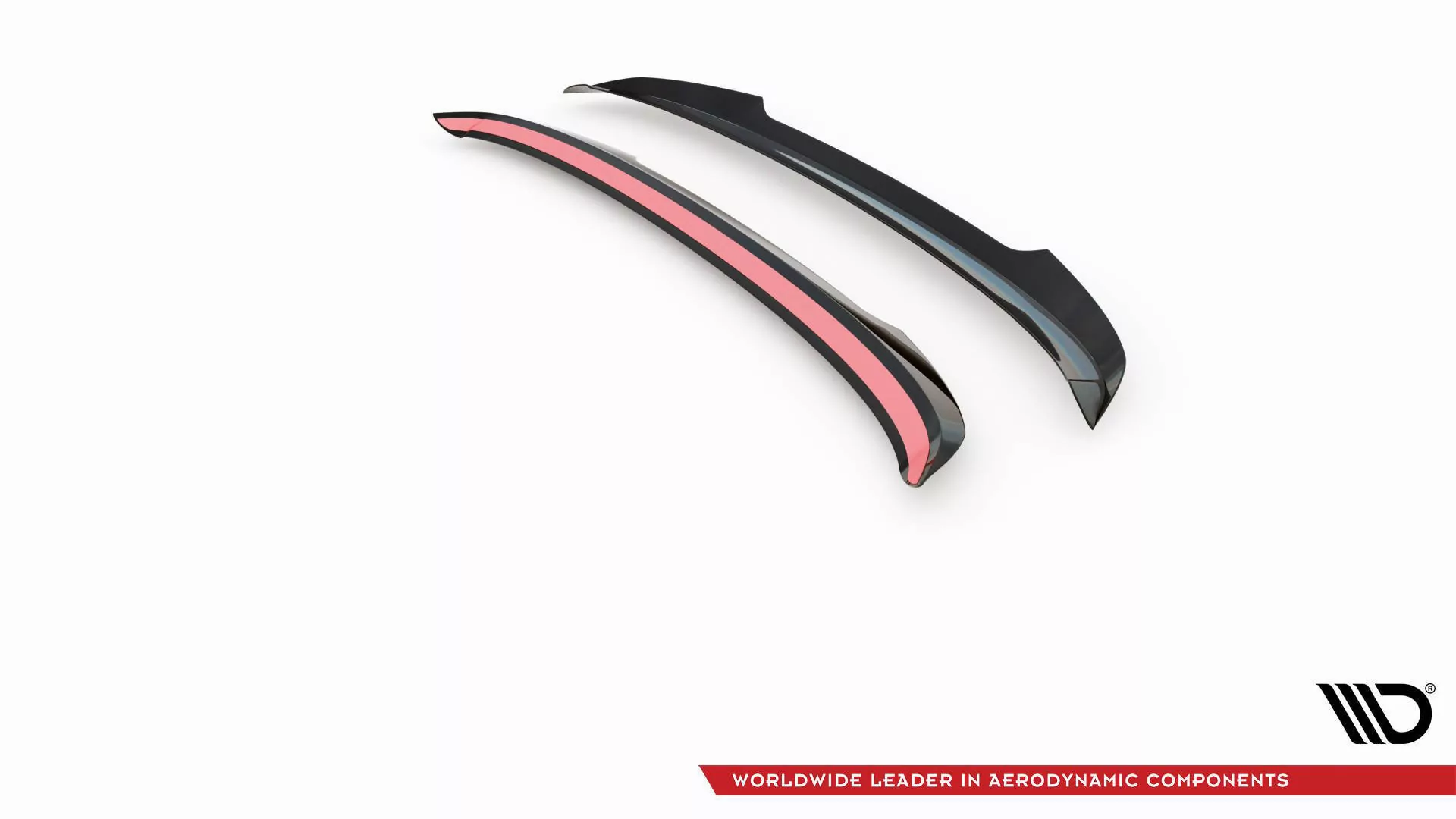 Spoiler CAP V.1 Für Volkswagen Golf GTI / GTE / GTD / R-Line / R Mk8 Schwarz Hochglanz