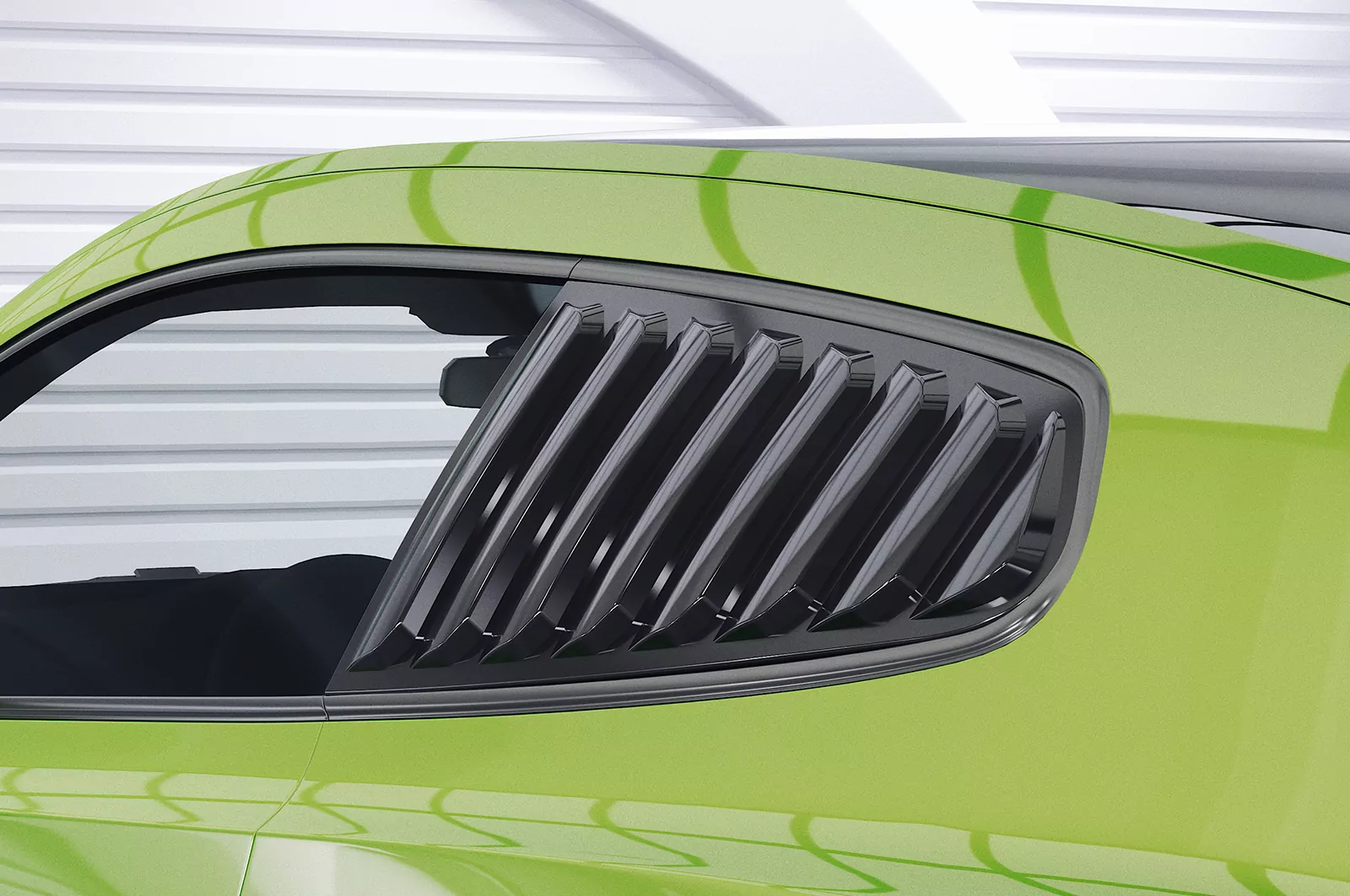 Seitenscheibenblenden für VW Scirocco 3 (Typ 13) SSB011 Carbon Look Hochglanz