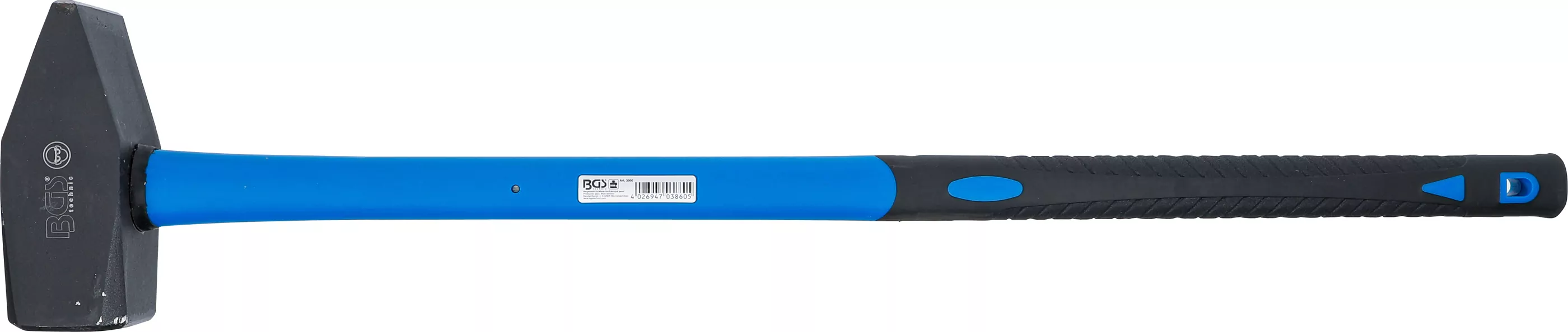 Vorschlaghammer | DIN 1042 | Fiberglasstiel | Ø 65 mm | 5000 g