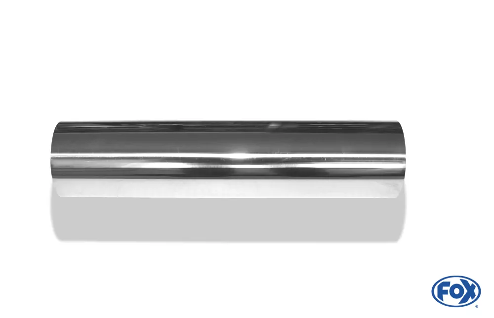 Anschweißendrohr Typ 10  Ø 70 mm / Länge: 300 mm  - rund / uneingerollt / gerade / ohne Absorber