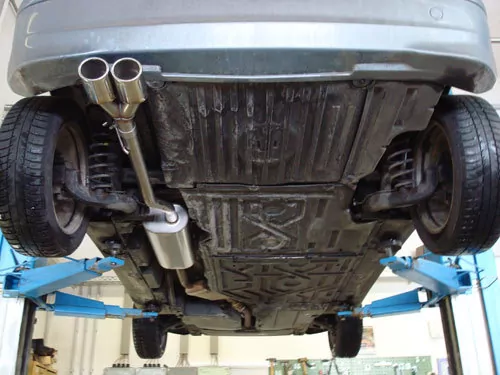 Mercedes A-Klasse W168 Diesel  Endschalldämpfer - 2x88x74 Typ 32