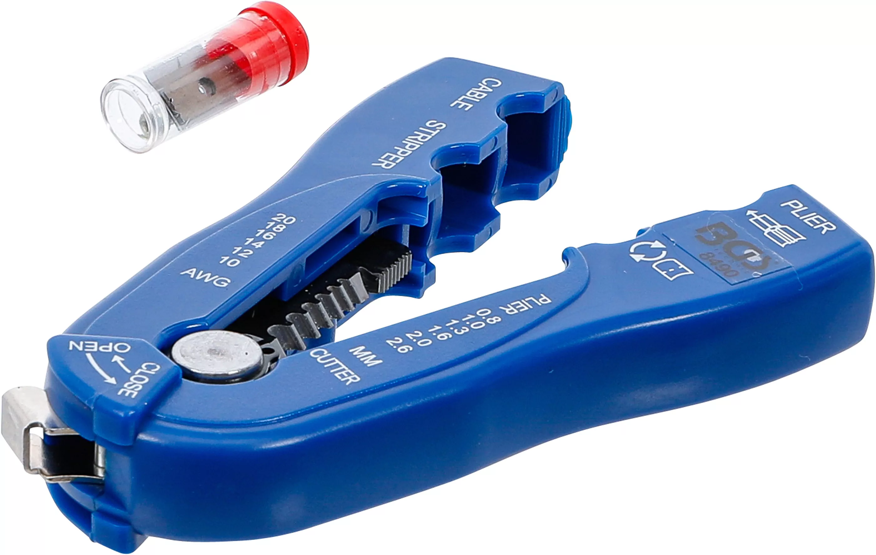 Draht-/Kabel-Abisolierer "2-IN-1" | 0,8 - 2,6 mm