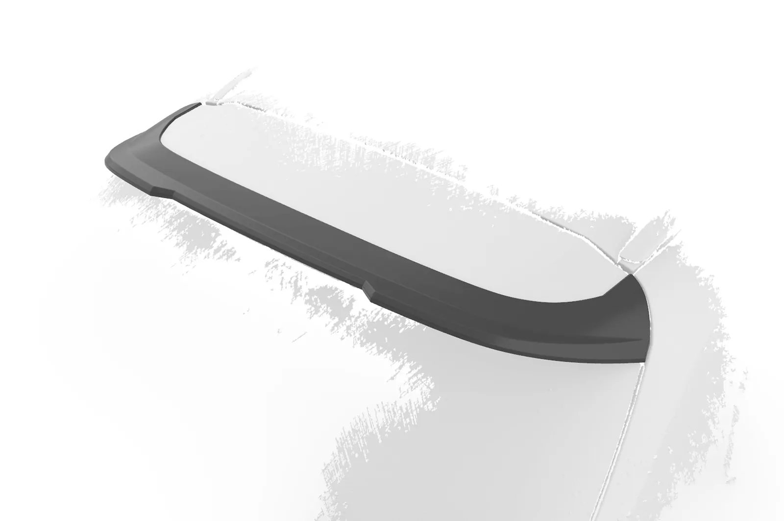 Heckflügel mit ABE für Toyota Corolla (E210) Touring Sports HF923 Schwarz Strukturiert