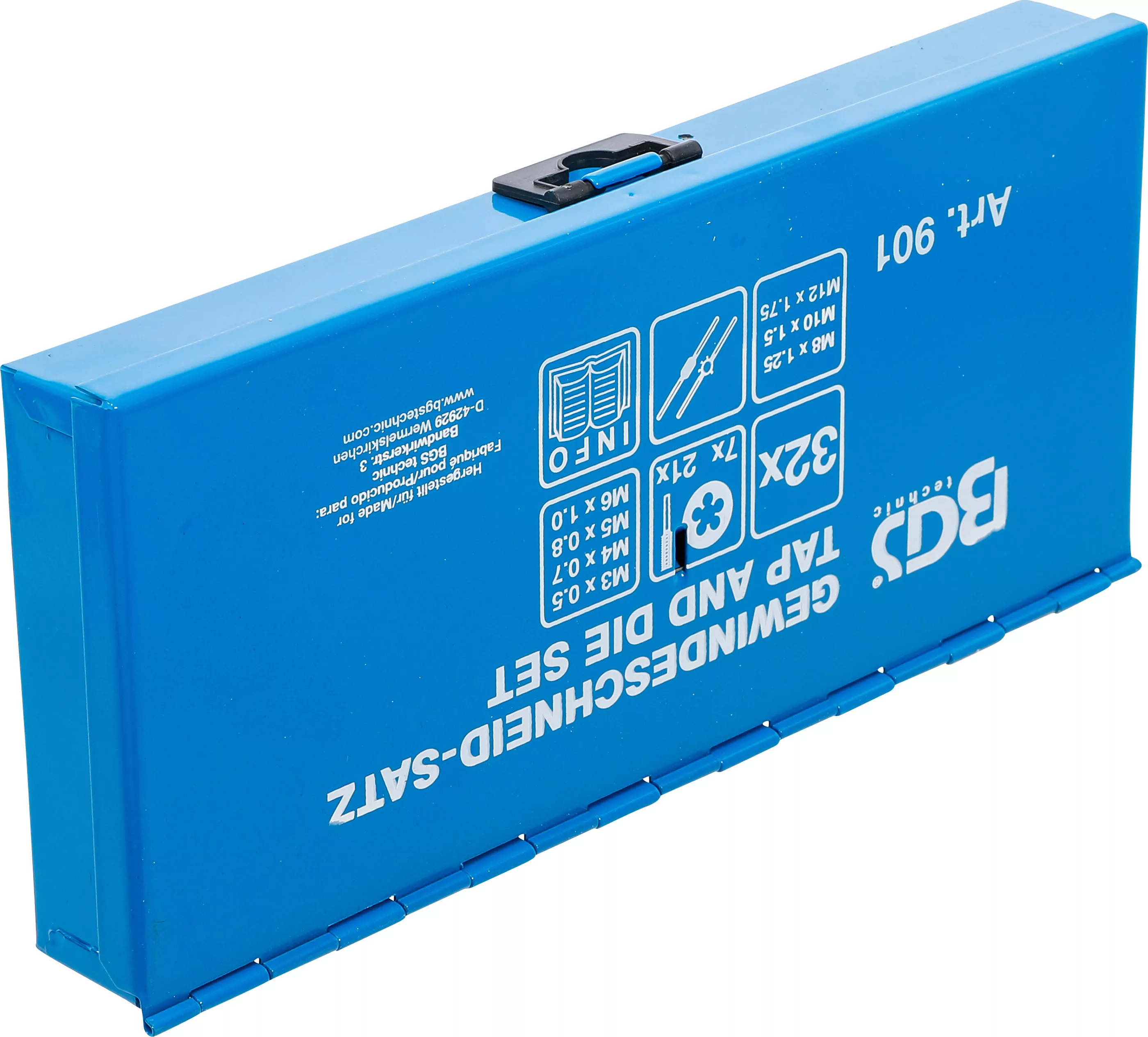 Gewindeschneid-Satz | M3 - M12 | 32-tlg.