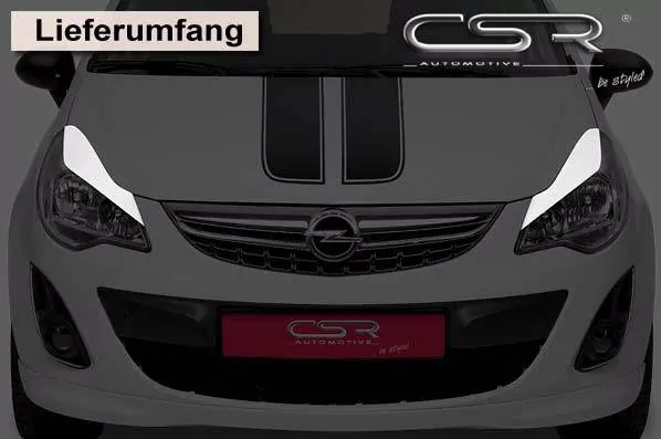 Scheinwerferblenden für Opel Corsa D SB199