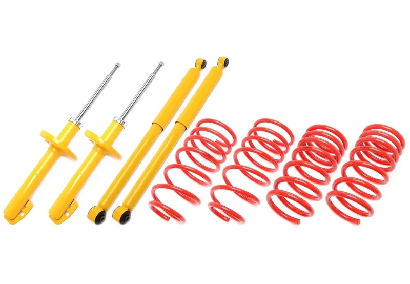 TA Technix Sportfahrwerk passend für Ford Sierra mit zyl. Vorderachse Federn Typ GBC/GBG 60/40mm