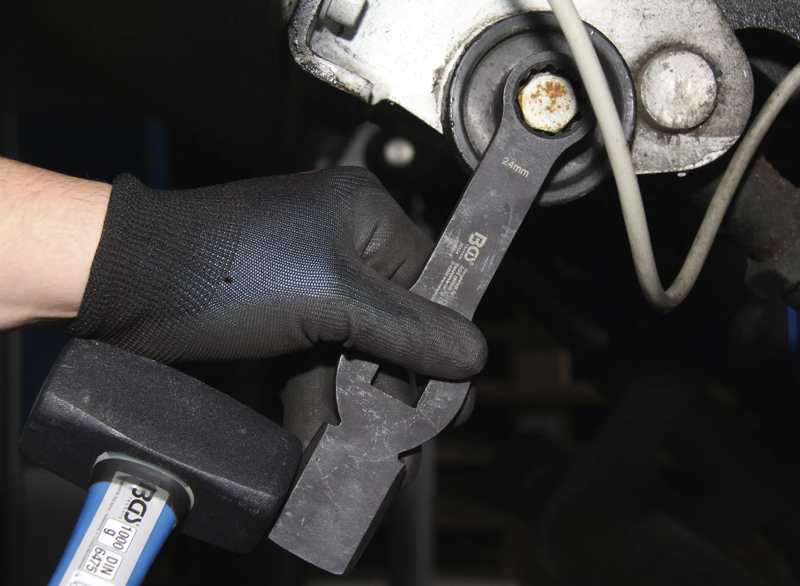 Schlag-Ringschlüssel-Satz | Zwölfkant / E-Profil (für Torx) | 5-tlg.