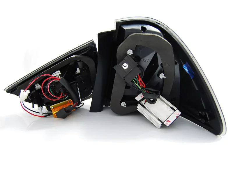 Led Bar Tail Lights Smoke Black Fits Bmw E91 09-11