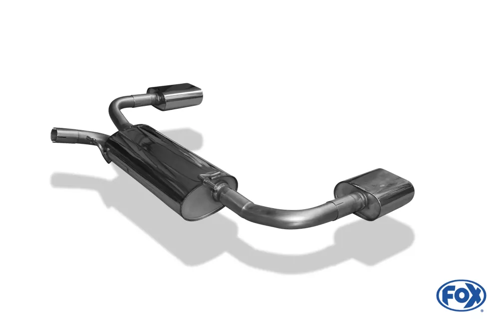 Chrysler Voyager II GS  Endschalldämpfer Ausgang rechts/links - 160x80 Typ 52 rechts/links