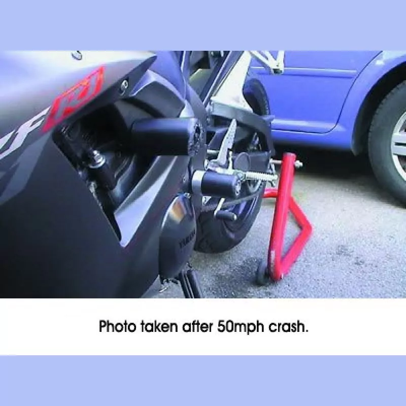 R&G Racing Sturzpads hinten "No Cut" Yamaha YZF R1 1998-2003