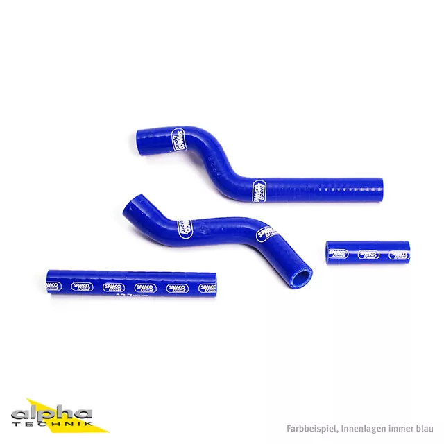 SAMCO SPORT Siliconschlauch Kit blau für Yamaha YZ250F Modelljahr 2007-2009