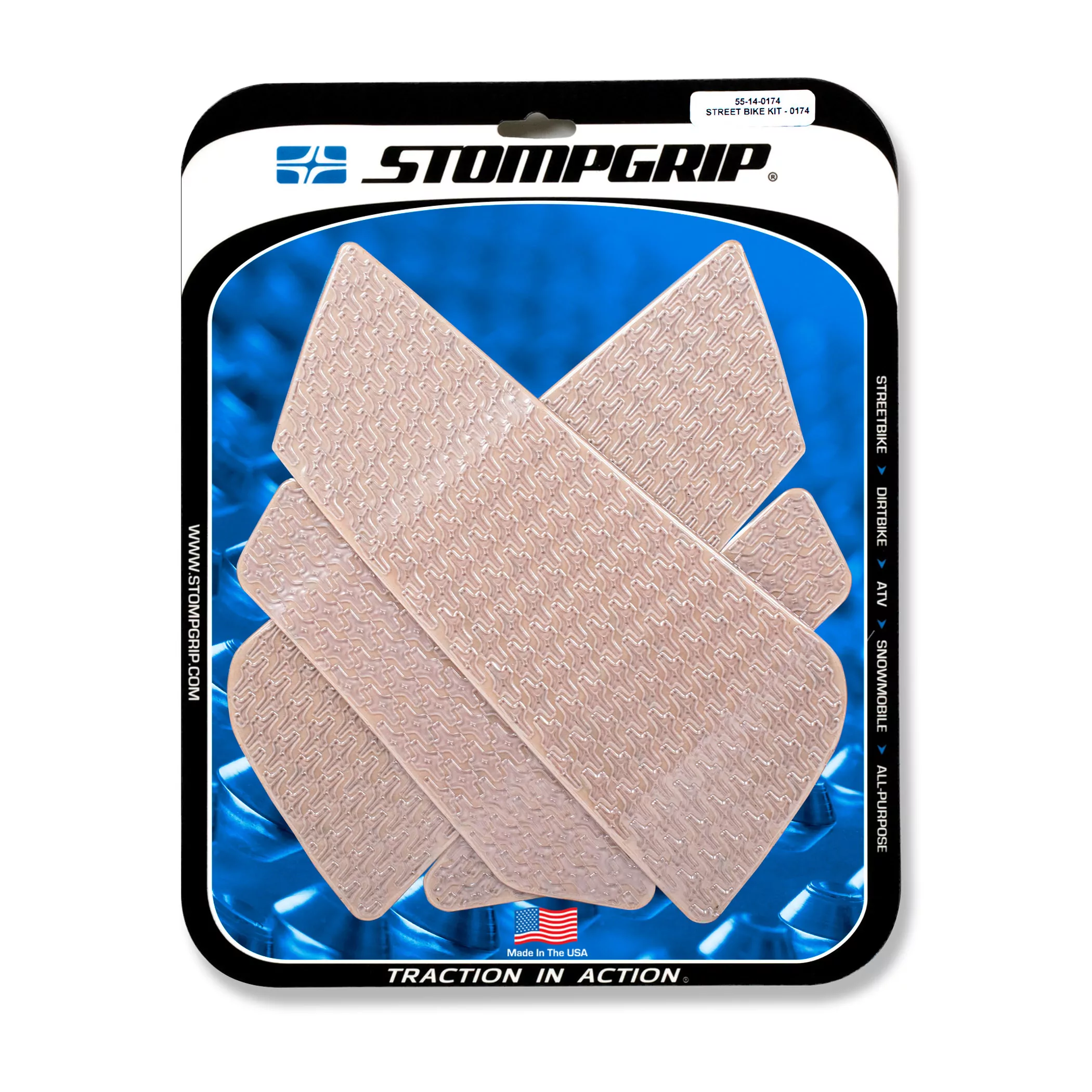Stompgrip Traction Pad Icon für BMW S 1000 XR 20-21 Klar