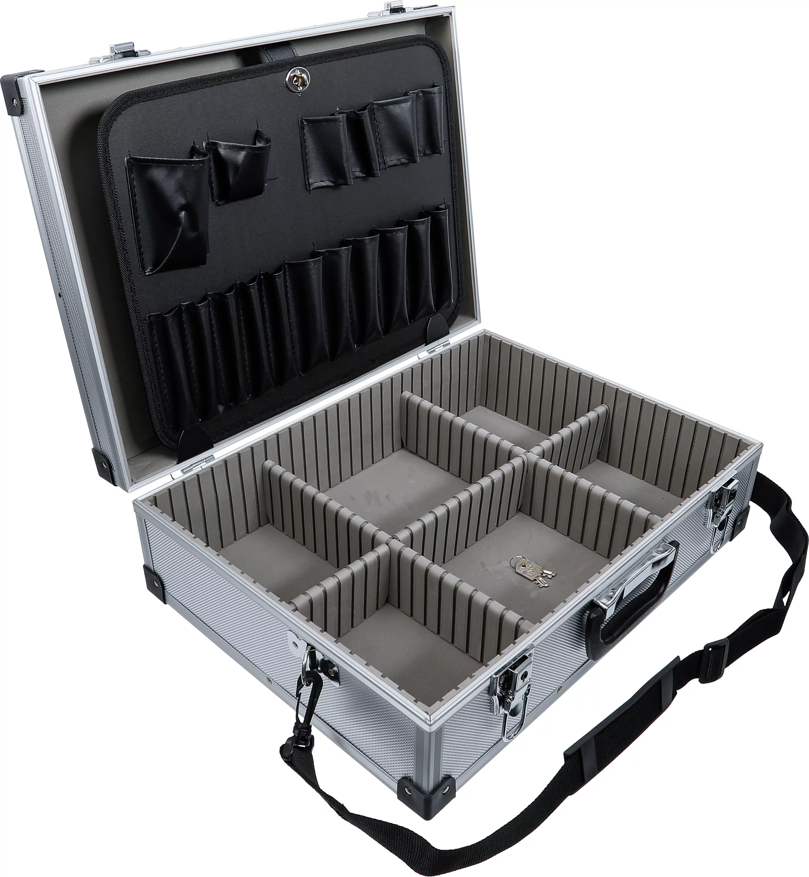 Aluminium Werkzeugkoffer | 460 x 340 x 150 mm