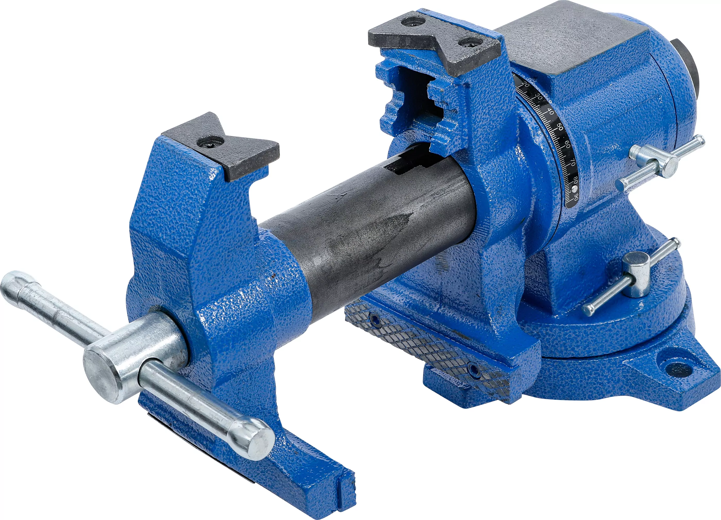 Parallel-Schraubstock | 100 mm Spannbacken | 360° drehbar