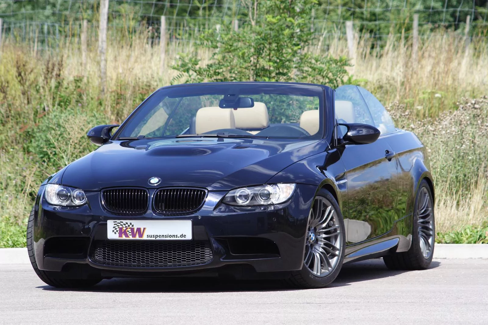 KW Gewindefahrwerk V1 inox (inkl. Stilllegung f. elektr. Dämpfer) BMW 3 Convertible (E93) 392C, 3C, M3, M390 05/2006-12/2013