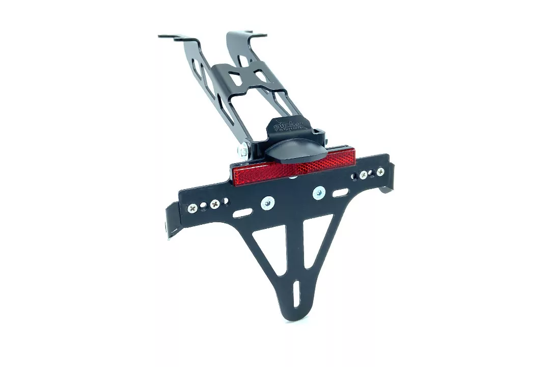 alpha Technik Kennzeichenhalter für Yamaha MT-09 / MT-09 SP Typ RN69 / RN82 / RN83 ab Modelljahr 2021-