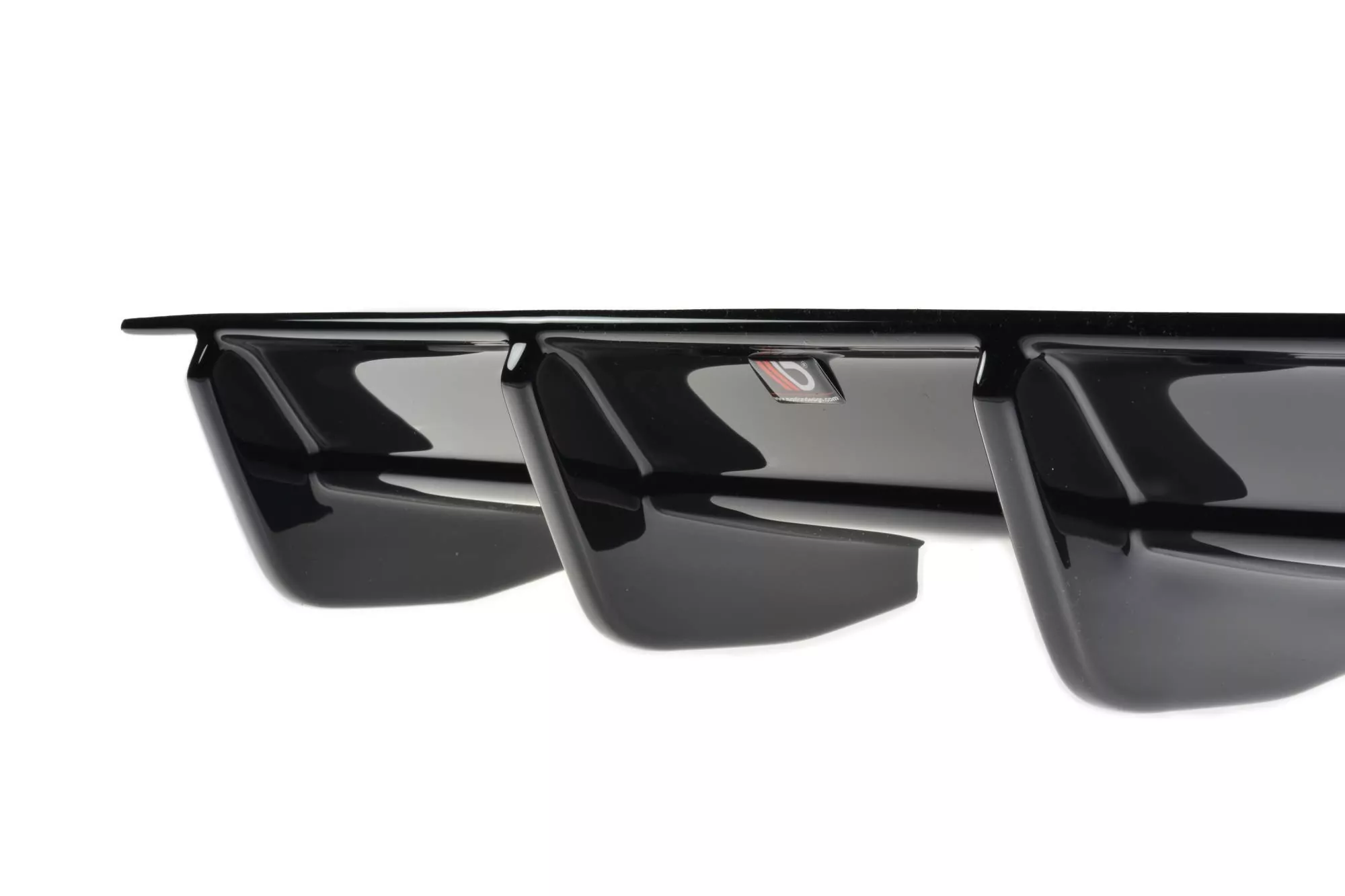 Diffusor Heck Ansatz Passend Für Passend Für VW GOLF 7 R VARIANT FL  Schwarz Hochglanz Schwarz Hochglanz