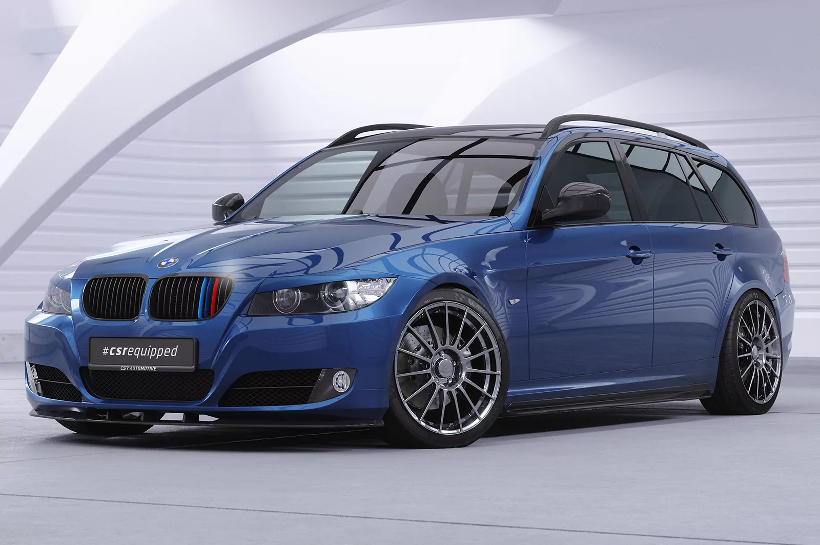 Scheinwerferblenden für BMW E90 / E91 3er SB056