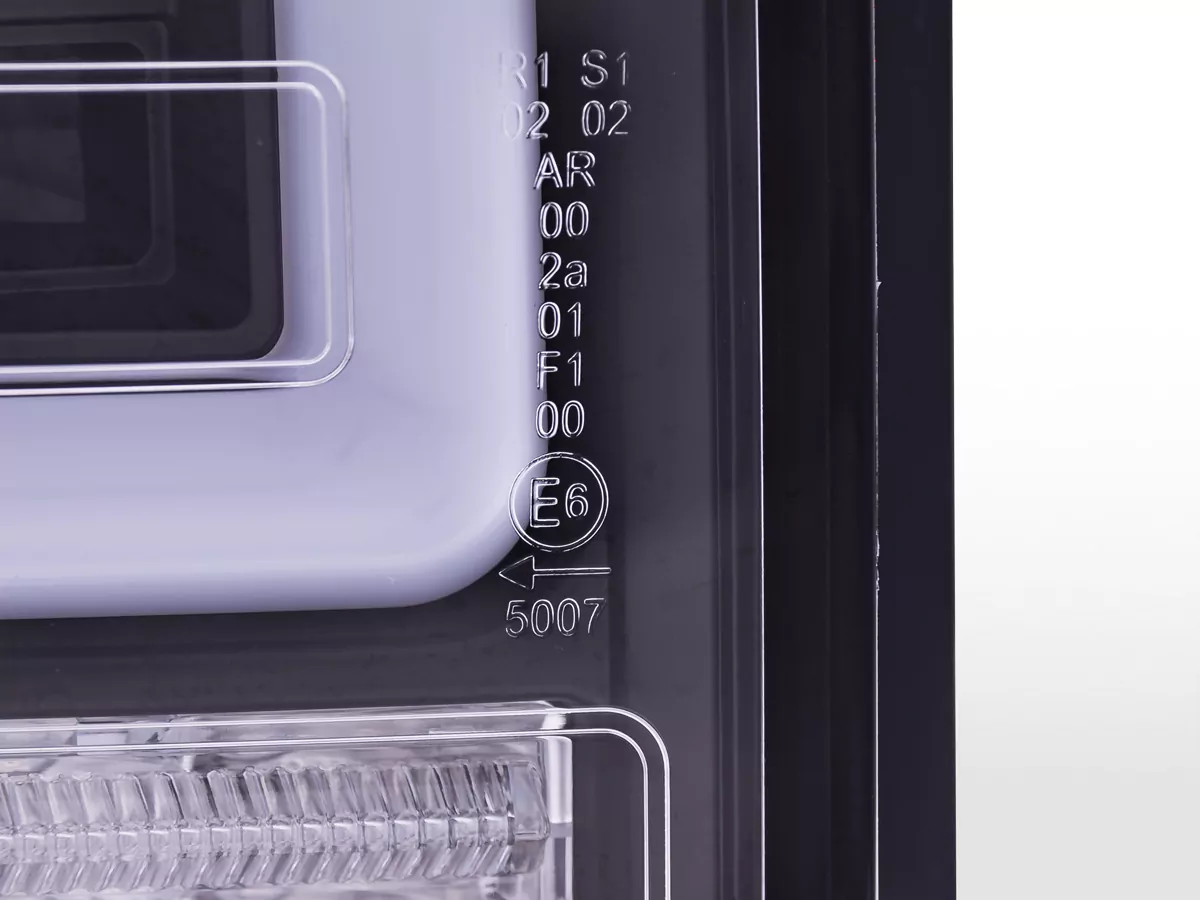 LED Rückleuchten VW T5  2010-2015 Heckklapentür-Version schwarz