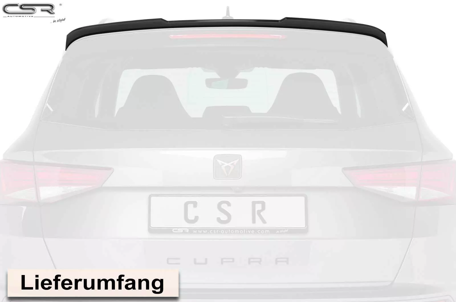 Heckflügel mit ABE für Cupra Ateca HF669-M Carbon Look (matt)