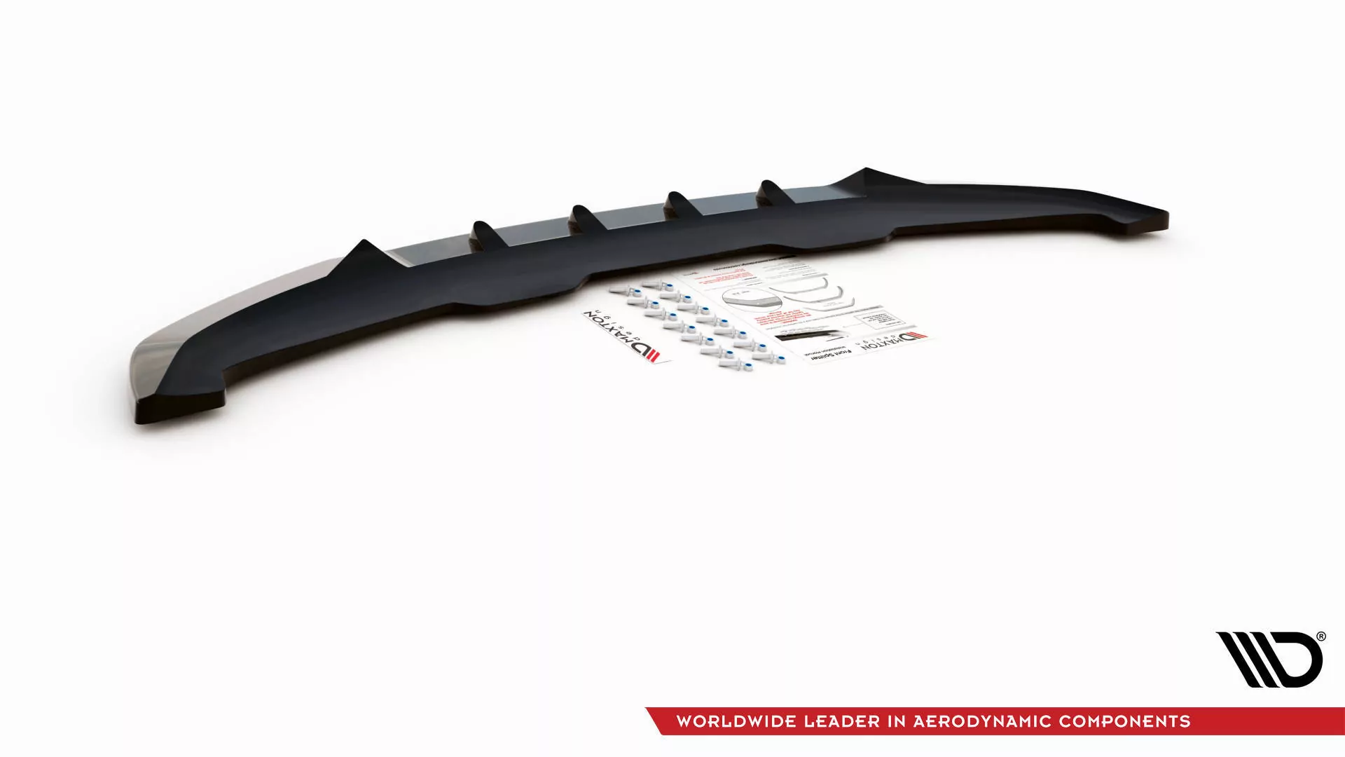 Front Ansatz V.2 Für BMW I3 Mk1 Facelift Schwarz Hochglanz