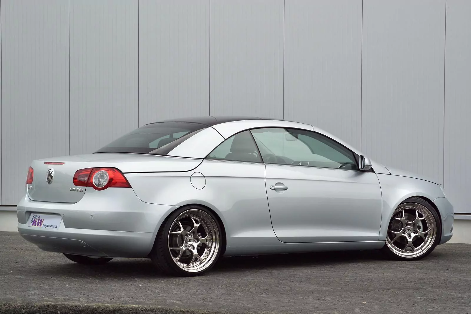 KW Gewindefahrwerk V1 inox VW EOS (1F, 1F7, 1F8) 03/2006-08/2015