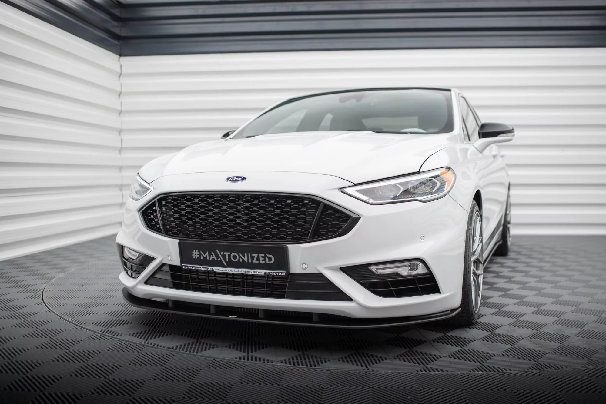 Street Pro Front Ansatz Für Für Ford Mondeo Sport Mk5 Facelift / Fusion Sport Mk2 Facelift