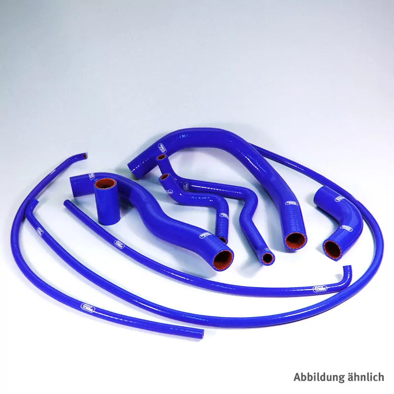 SAMCO SPORT Siliconschlauch Kit blau für Kawasaki Z1000 R Modelljahr 2014-2019