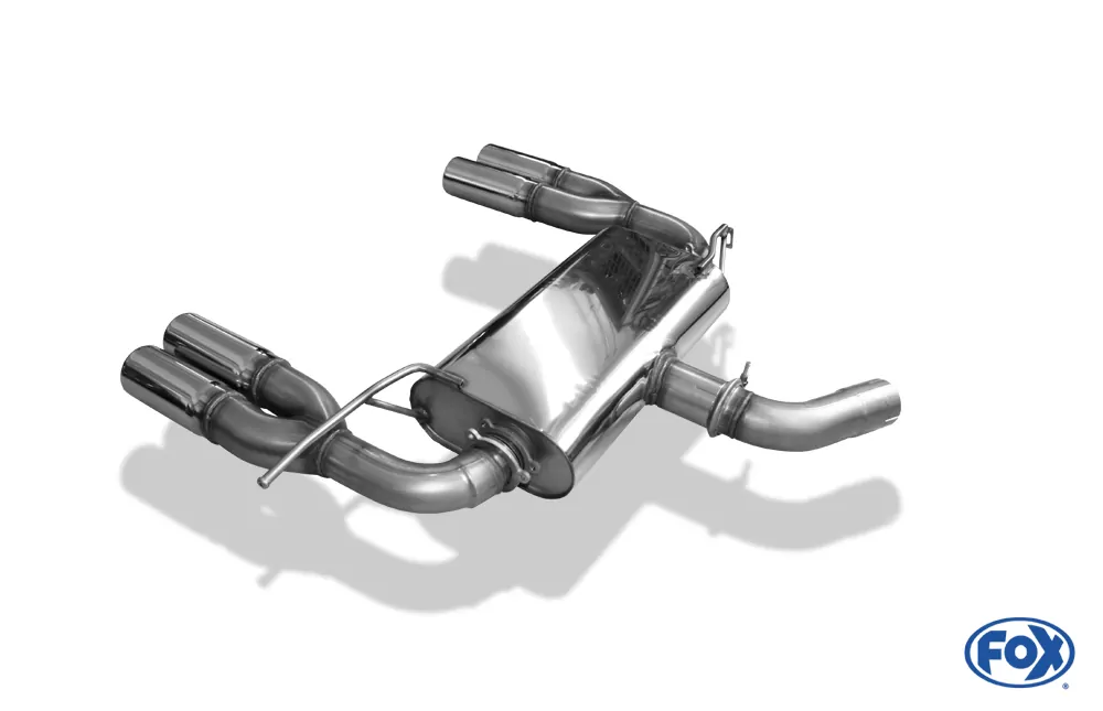 VW EOS - 1F Endschalldämpfer einseitig - 2x76 Typ 13 rechts/links