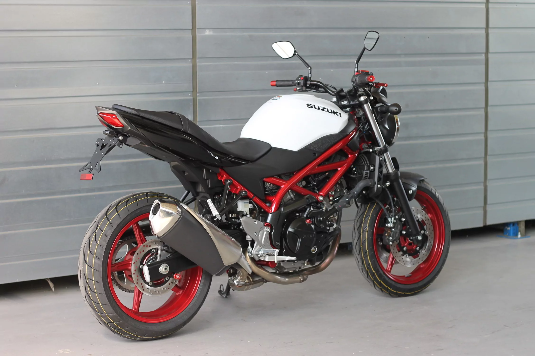 MG Biketec Kennzeichenhalter für Suzuki SV 650 ab 2017-2020