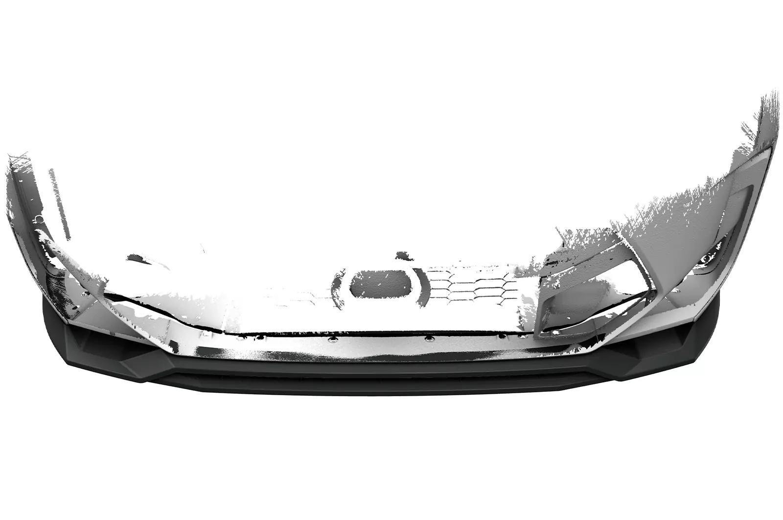 Cup-Spoilerlippe mit ABE für BMW X3 (F97) CSL678 Schwarz Strukturiert